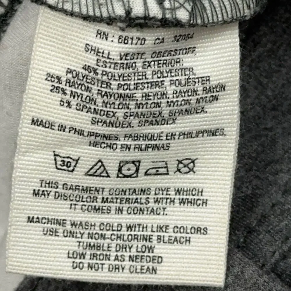 Pilcro and the Letterpress Serif Ponte Knit Skinny Pants Gray Womens Size 27